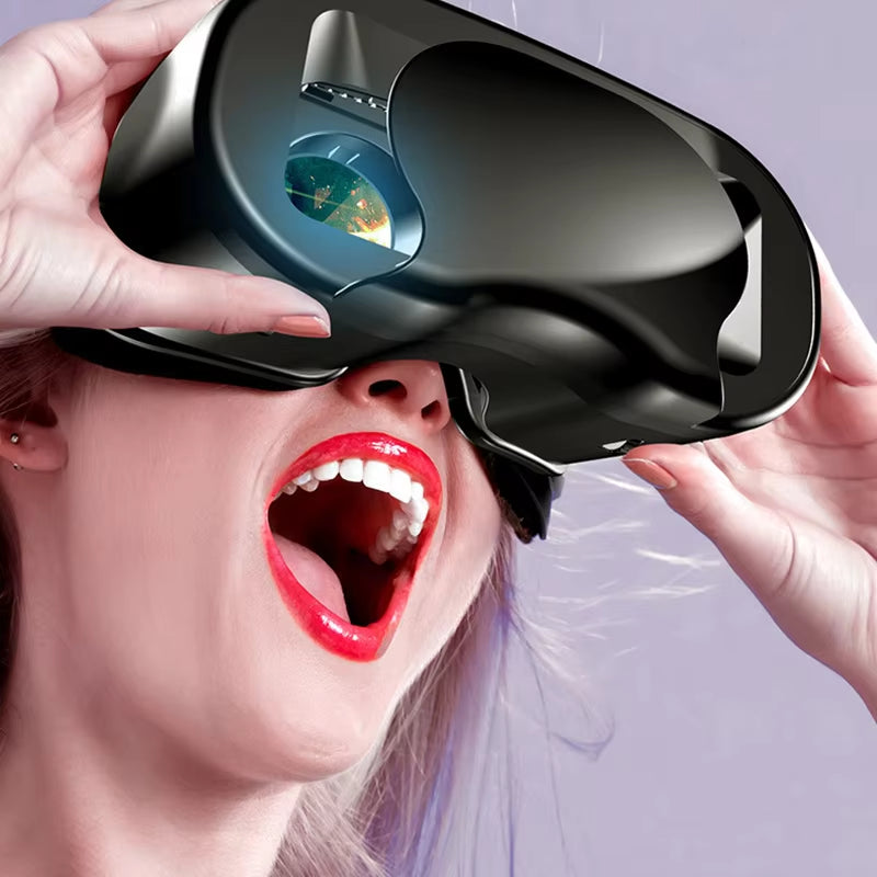 Smart VR Glasses Virtual Reality Mobile Phone 3D Glasses Full Screen Vision Wearable Digital VR Video Game Binoculars