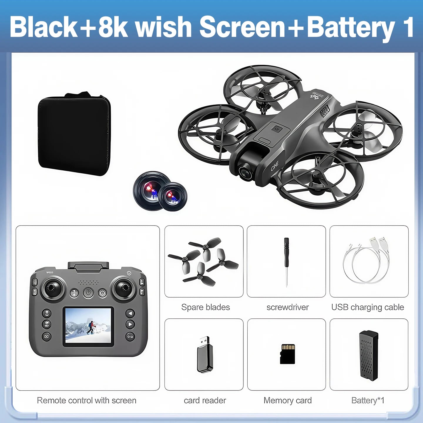 For Xiaomi V666 MINI Drone Professional WIFI 5G Drone Obstacle Avoidance Brushless Altitude Headless Mode RC Quadcopter FPV Toys