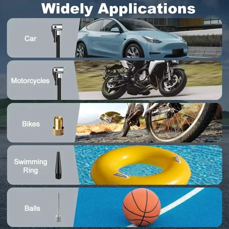 Mini Portable Vehicle Air Compressor/ Air Pump