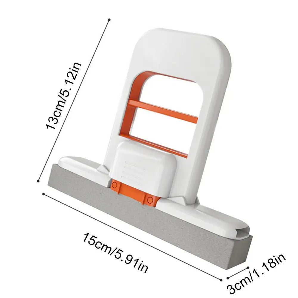 Portable Lazy Absorbent Sponge Mop Self-Squeeze Floor Cleaner Foldable Home Cleaning Mop Desktop Window Car Cleaning Tool