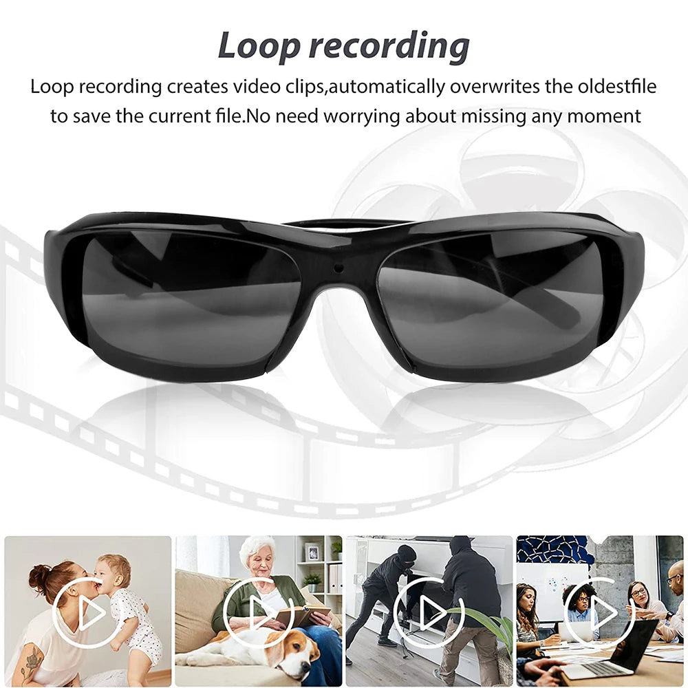 Sunglasses Camera – Stealthy DV DVR Shades for Outdoor Action & Surveillance