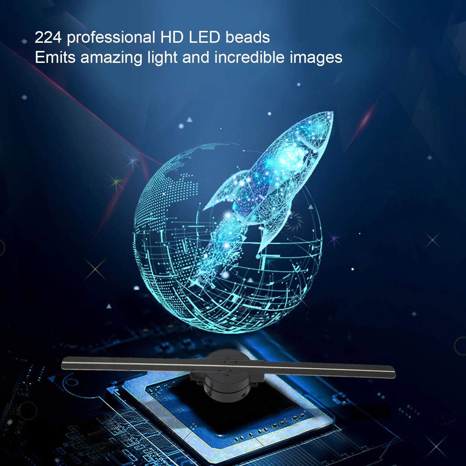 3D Hologram Projector for Business Store Advertising