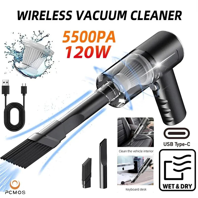 Portable High Powered Cordless Vacuum Cleaner