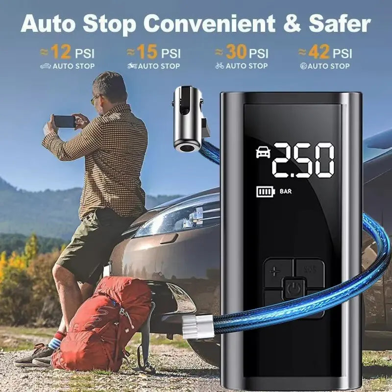 Mini Portable Vehicle Air Compressor/ Air Pump