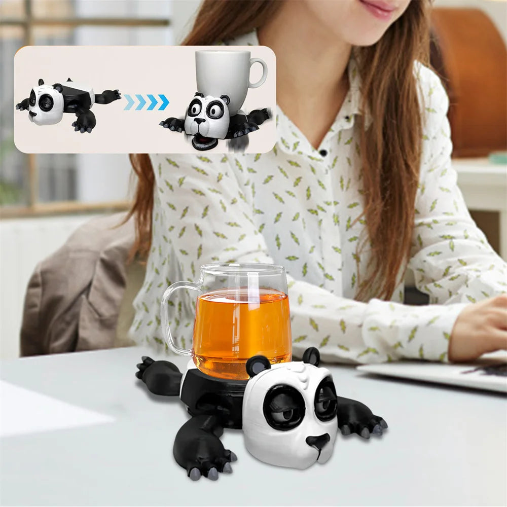 2025 New Fun Coaster Panda Turtle Cup Pad Tea Coffee Mug Drinks Holder Tableware Decorative 3D Printed Ornament Home Decor