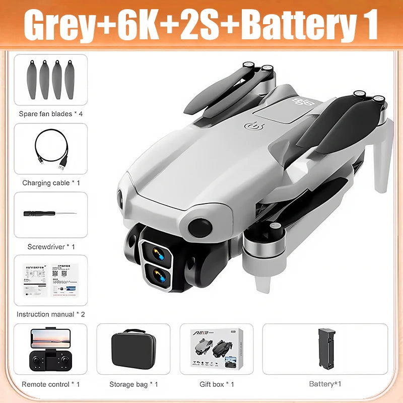 For Xiaomi A888 Pro Drone 4K Professional ESC Dual Camera Dron Optical Flow Localization 3-Sided Obstacle Avoidance Quadcopter