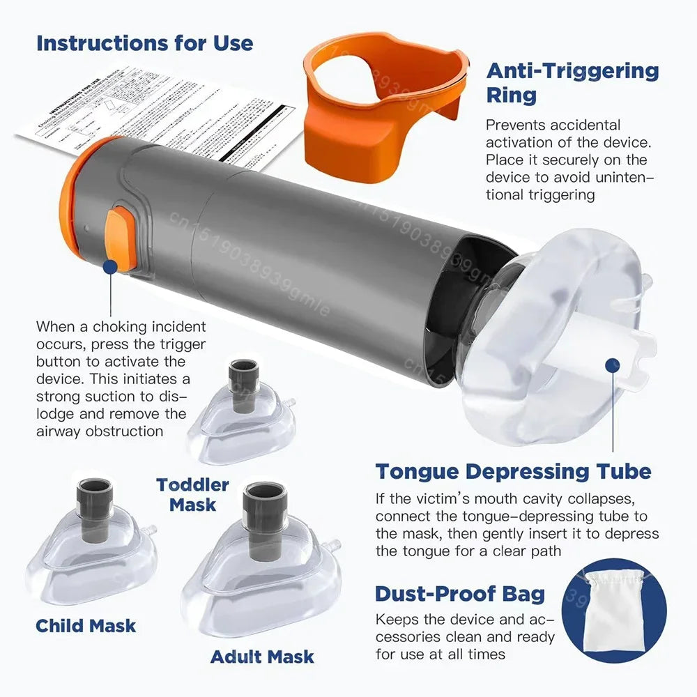 Auto First Aid Choking Rescue Device – A Lifesaving Must-Have for Every First Aid Kit