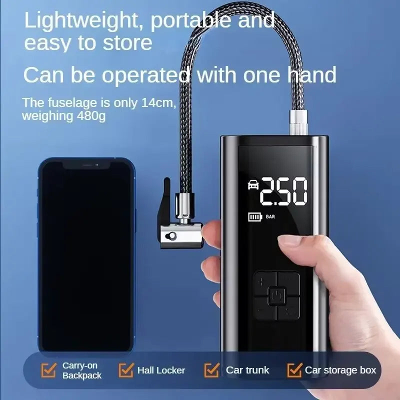 Mini Portable Vehicle Air Compressor/ Air Pump