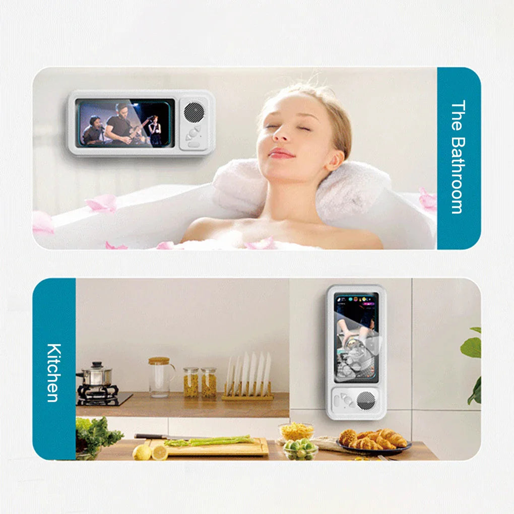 Shower Waterproof Phone Case with Speakers