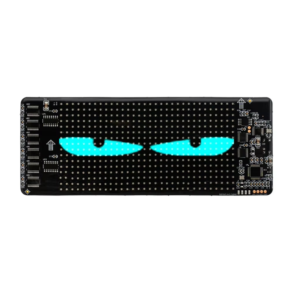 Devil Eyes LED Panel Light DIY Programmable LED Matrix Pixel Panel Night Light LED Demon Eyes Flexible Display Screen for Trucks