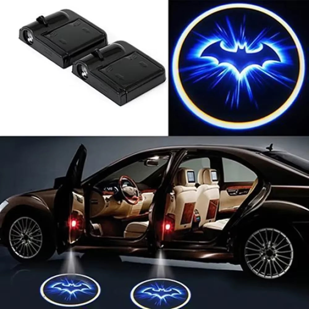 Universal LED Vehicle Batman Bat Signal Door Projector (Set of 2)