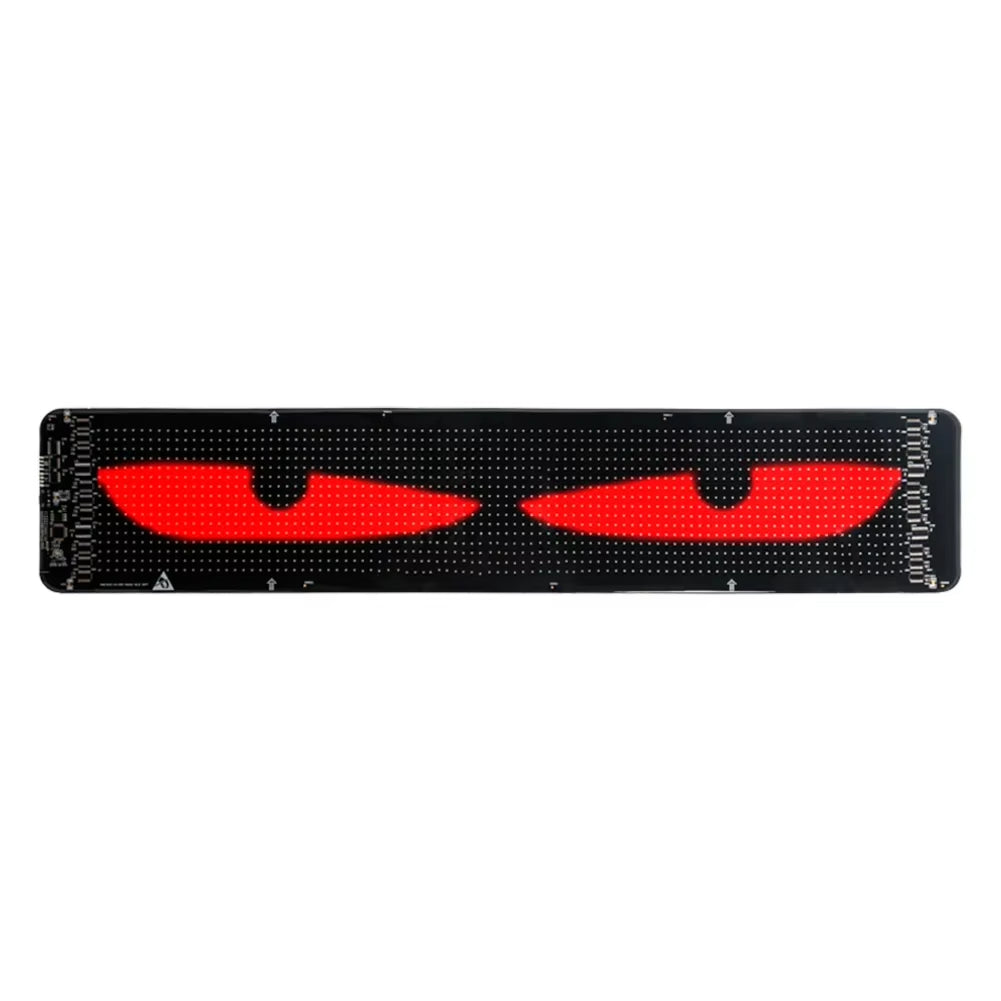 Devil Eyes LED Panel Light DIY Programmable LED Matrix Pixel Panel Night Light LED Demon Eyes Flexible Display Screen for Trucks