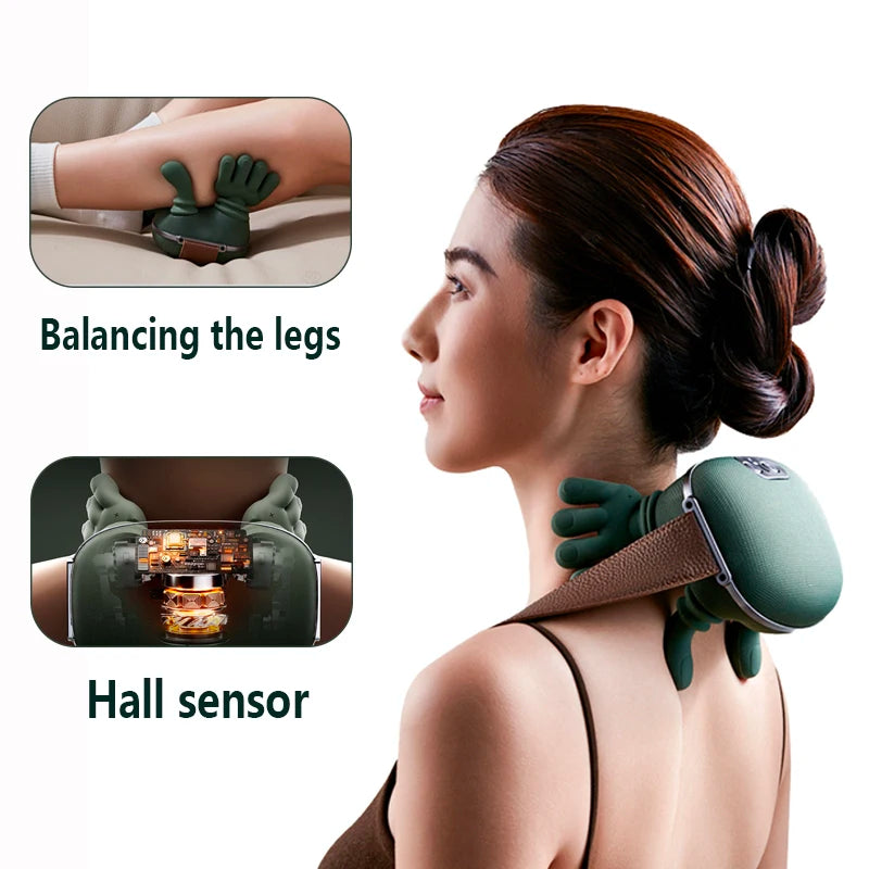 2025 Master Neck & Shoulder Massager with Heated pads