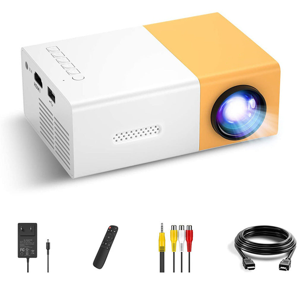 YG300 Mini Projector 1080 Smart Phone Projector