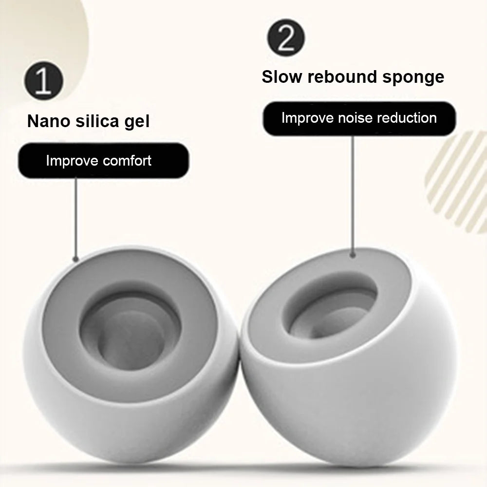 Noise Canceling Memory Foam Earplugs