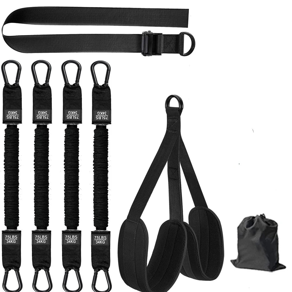 Pilates Bar with Resistance Bands – Full-Body Portable Workout Kit