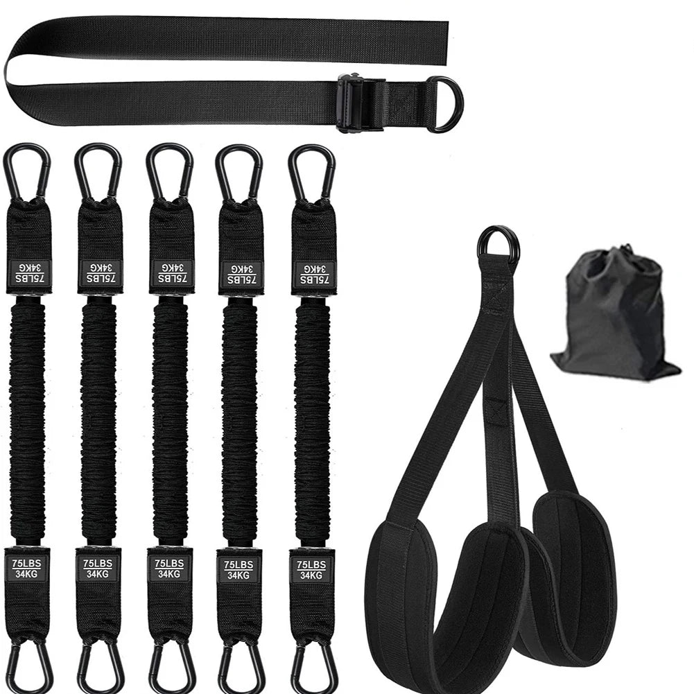 Pilates Bar with Resistance Bands – Full-Body Portable Workout Kit