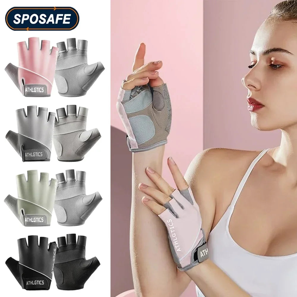 Breathable Workout & Cycling Gloves – For Men & Women