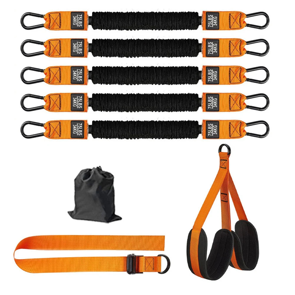 Pilates Bar with Resistance Bands – Full-Body Portable Workout Kit