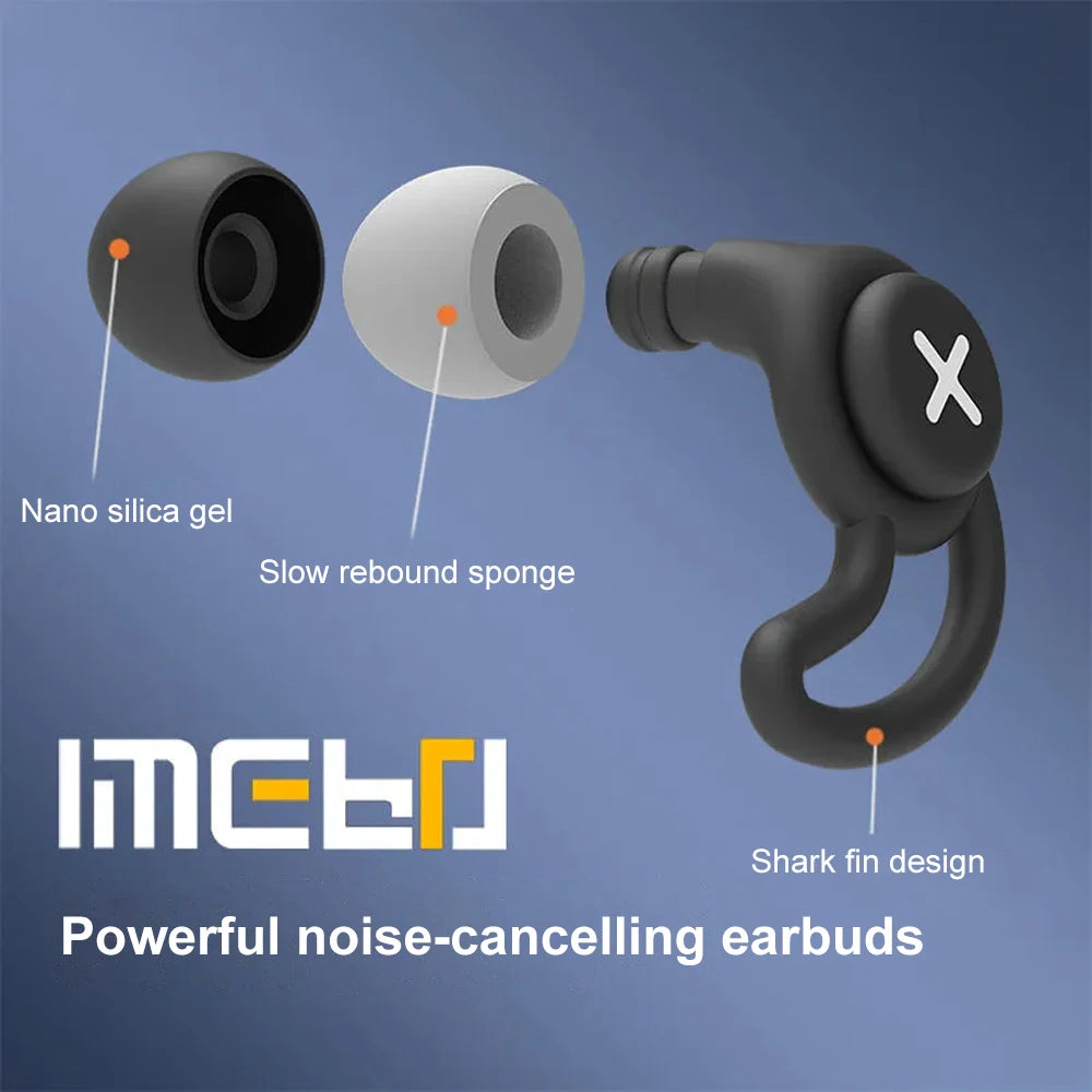 Noise Canceling Memory Foam Earplugs