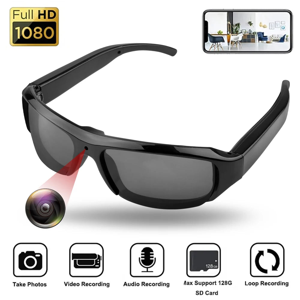 Sunglasses Camera – Stealthy DV DVR Shades for Outdoor Action & Surveillance