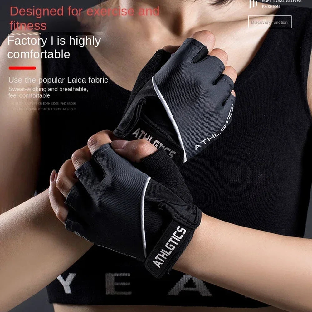 Breathable Workout & Cycling Gloves – For Men & Women
