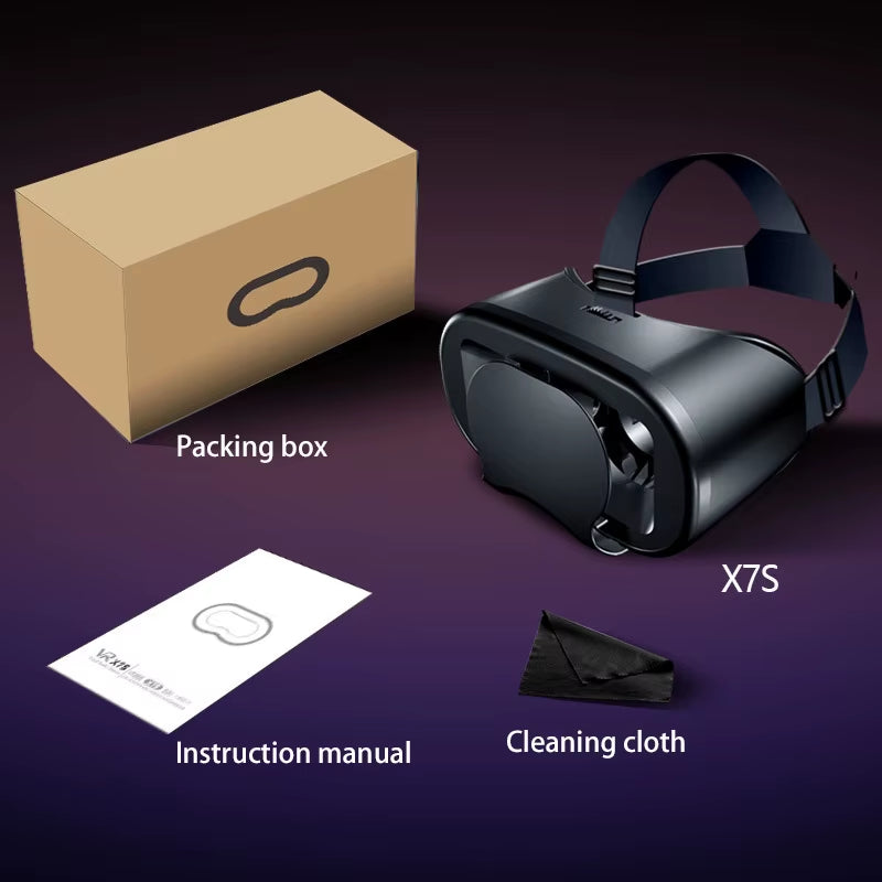 Smart VR Glasses Virtual Reality Mobile Phone 3D Glasses Full Screen Vision Wearable Digital VR Video Game Binoculars