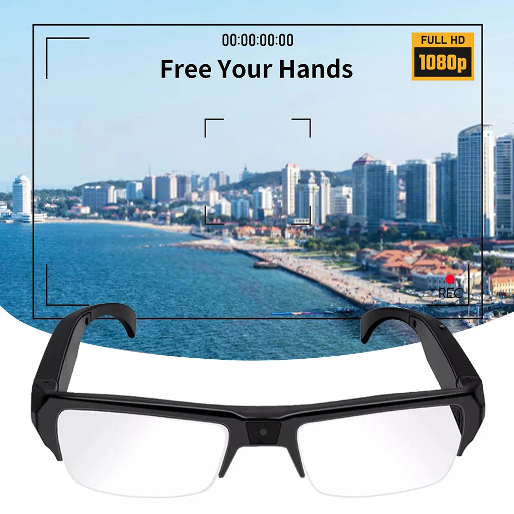 1080P Outdoor Sports Video Recording Glasses
